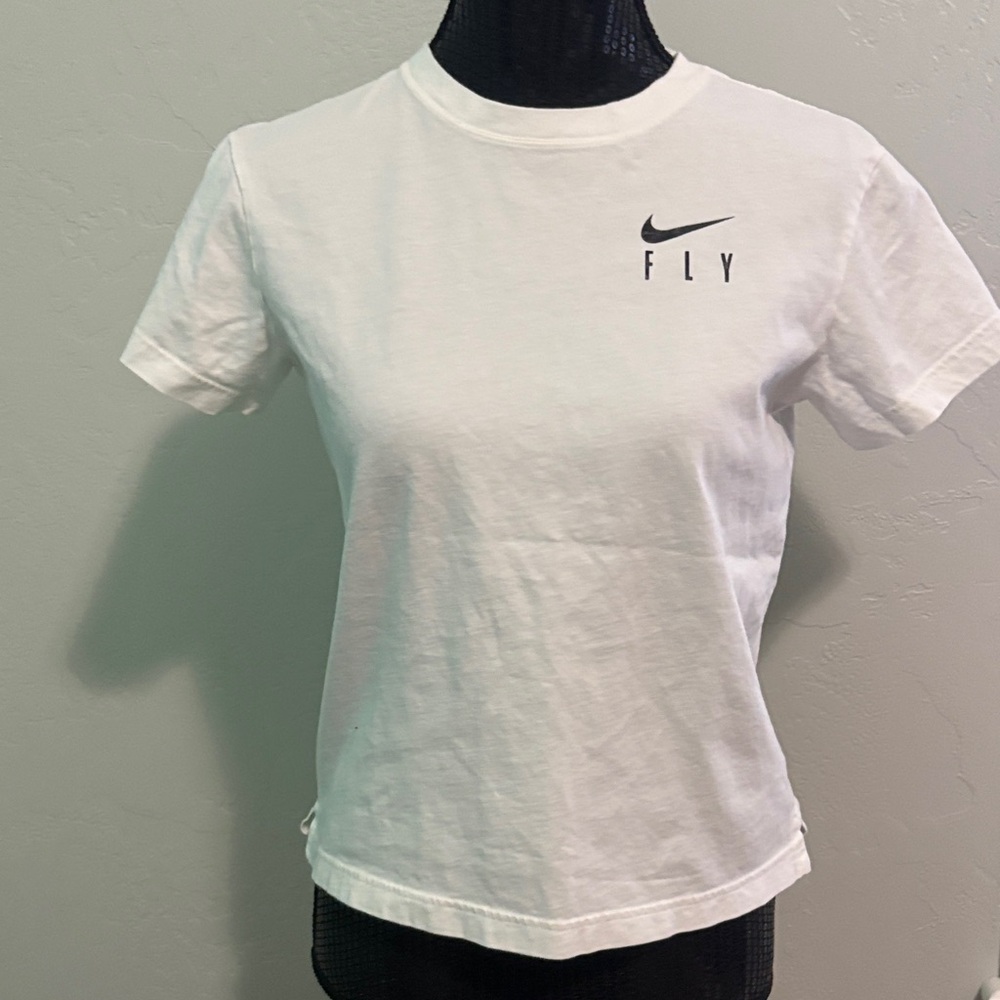 Nike Girls White Short Sleeve Tee